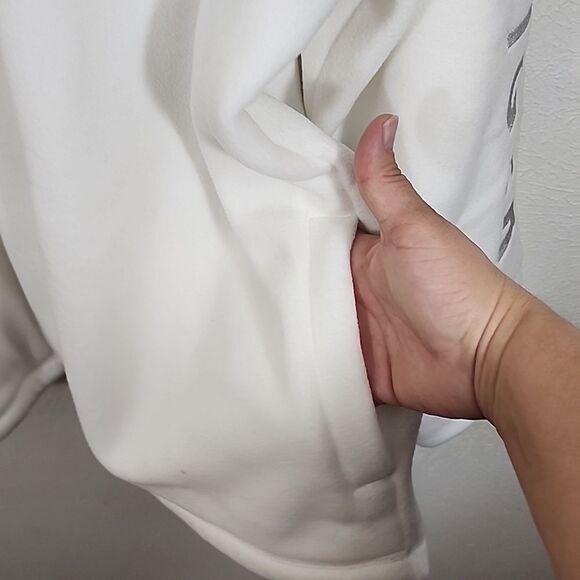 Tommy Hilfiger white plus size fleece jacket size 1X - Picture 3 of 7